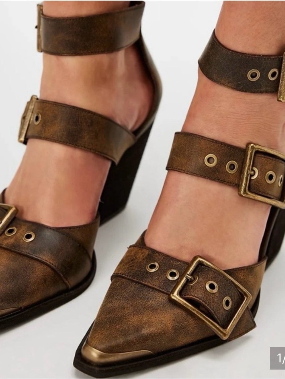 Free People x Jeffrey Campbell Hendrix Heels Size 7 NIB READ